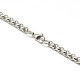 304 Stainless Steel Venetian Chain Box Chain Necklace Making(STAS-A028-N031P-A)-3