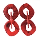 Acrylic Dangle Stud Earrings(X-EJEW-JE03840-06)-1