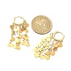 Brass Dangle Hoop Earrings(EJEW-TA00266)-3