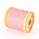 Round Waxed Polyester Cord(YC-E004-0.65mm-N605)-2