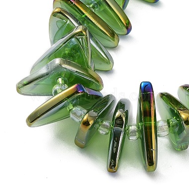 Electroplate Transparent Glass Beads Strands(EGLA-R114-01C)-3