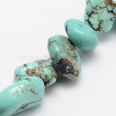 6mm Turquoise Chip Natural Turquoise Beads
