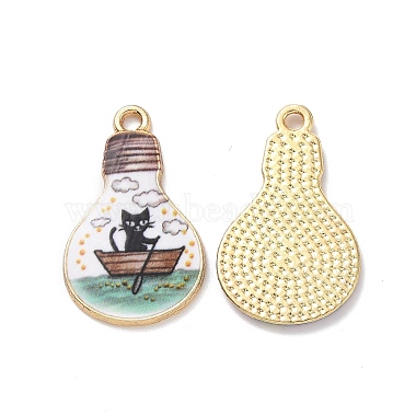 Alloy Enamel Pendants(ENAM-A139-13G)-2