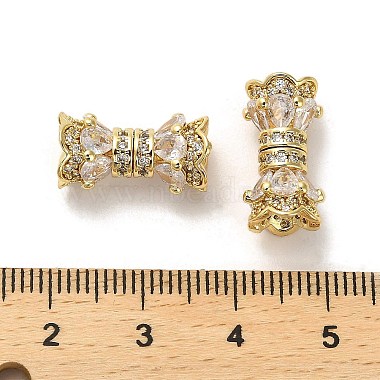 Brass Micro Pave Cubic Zirconia Beads(ZIRC-P112-05G-03)-3