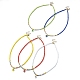 collier pendentif mauvais œil en résine avec chaînes de perles de graines de verre(NJEW-JN04378)-1