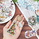 Gorgecraft Retro Easter Theme Paper Adhesive Stickers(EAER-GF0001-01)-3