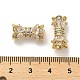 Brass Micro Pave Cubic Zirconia Beads(ZIRC-P112-05G-03)-3