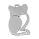 304 Stainless Steel Stamping Blank Tag Pendants(STAS-T008-018)-2