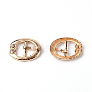 Alloy with Rhinestone DIY Bags Accessories, Bags Buckle, Light Gold, 2.3x1.8x0.3cm(FIND-WH0070-86)