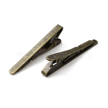 Rack Plating Brass Alligator Hair Clip Findings(KK-H453-02)-3