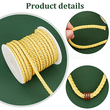 10M Round Imitation Leather Braided Cords(LC-WH0008-03E)-4