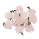 Natural Rose Quartz Pendants(G-B127-16P-01)-1