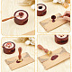 Brass Wax Seal Stamps with Rosewood Handle(AJEW-WH0412-0041)-3