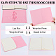 3Pcs Elastic Fabric Book Covers(AJEW-CP0006-14G)-5
