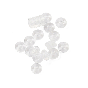 Silicone Gasket, Rings, Clear, 2.5x0.7mm, Hole: 0.7mm, 100pcs/set