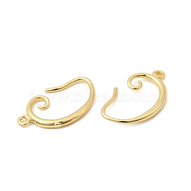 Brass Earring Hooks(KK-Z154-15G)-3