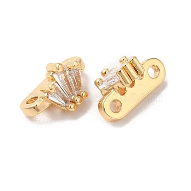 Brass Pave Clear Cubic Zirconia Slide Charms(KK-G465-04G)-2