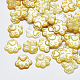 Breloques coquille jaune(SSHEL-S264-014B)-1