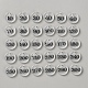 transparente Acryl-Maschenmarkierer-Sets(TOOL-WH0059-054A)-1