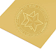самоклеящиеся наклейки с тиснением золотой фольгой(DIY-WH0211-018)-4