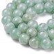 Perles de jadéite naturel brins(G-L518-E-02)-1