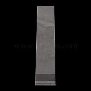 Rectangle OPP Cellophane Bags, Clear, 24x5cm, Unilateral thickness: 0.035mm, Inner measure: 21x5cm
(X-OPC-R012-83)