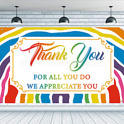 Easter Polyester Hanging Banner Sign, Rectangle with Word, Party Decoration Supplies Celebration Backdrop, Word, 1100x1800mm(AJEW-WH0190-062)