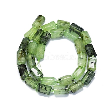 Natural Prehnite Beads Strands(G-O170-144)-2