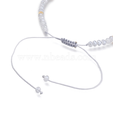 Bracelets de perles de nylon tressés réglables(BJEW-JB05528-02)-3