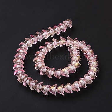 Transparent Glass Beads Strands(LAMP-H061-01D-04)-4