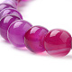 Natural Striped Agate/Banded Agate Beads Strands(G-S259-04-6mm)-4