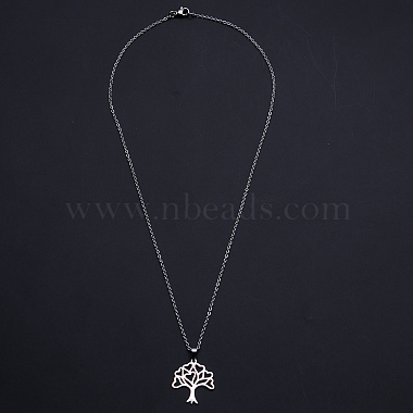 Non-Tarnish 201 Stainless Steel Pendants Necklaces(NJEW-S105-JN694-45-1)-2