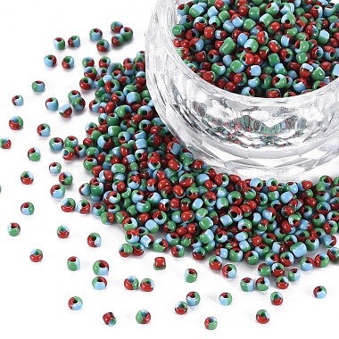 2mm LightSkyBlue Glass Beads
