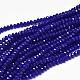 Faceted Rondelle Glass Beads Strands(GLAA-I033-3mm-01)-1