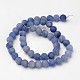 Natural Blue Aventurine Beads Strands(G-D809-09-8mm)-2