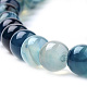 Natural Striped Agate/Banded Agate Beads Strands(G-S259-04C-10mm)-3