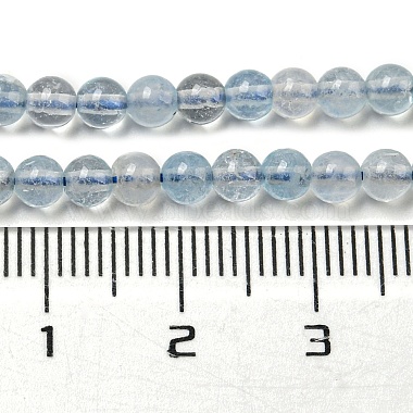 Natural Aquamarine Beads Strands(G-A097-B13-03)-5