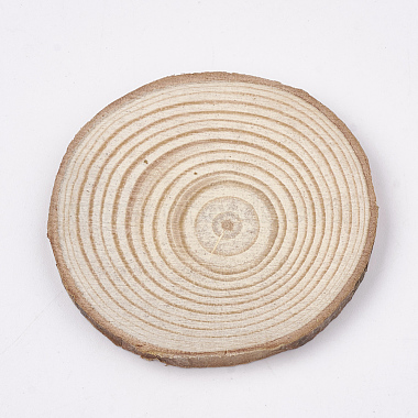 Неокрашенные необработанные деревянные кабошоны(WOOD-T011-23)-2