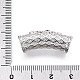 Brass Micro Pave Cubic Zirconia Tube Beads(ZIRC-T004-60P)-3