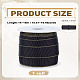 14.3~15M Polyester Gold Edged Grosgrain Ribbon(OCOR-LP0004-24A)-2