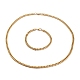304 браслеты и ожерелья из нержавеющей стали(SJEW-I206-02A-G)-1