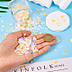 100g プラスチック スパンコール ビーズ(PVC-TA0001-04A)-7