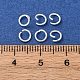 Messing Open Ringe springen(KK-G604-08S-17)-3