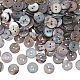 250pcs 2-hole flat round shell buttons(SHEL-HS0001-02)-1