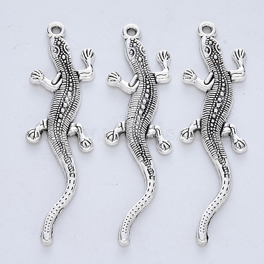 Antique Silver Other Animal Alloy Big Pendants