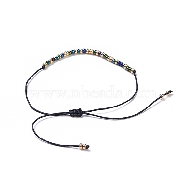Nylon Thread Braided Beads Bracelets(BJEW-JB04349-M)-4