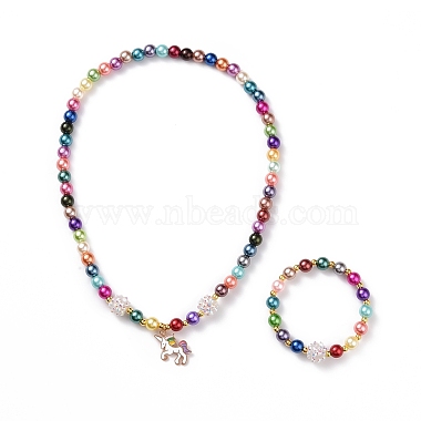 Mixed Color Alloy Bracelets & Necklaces