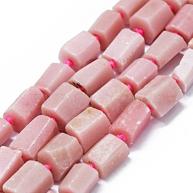Nuggets Pink Opal Beads
