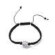Acrylic Braided Bead Bracelet(BJEW-JB08552-02)-1