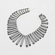 Electroplated Non-magnetic Synthetic Hematite Graduated Bead Strands(G-D618-09)-1